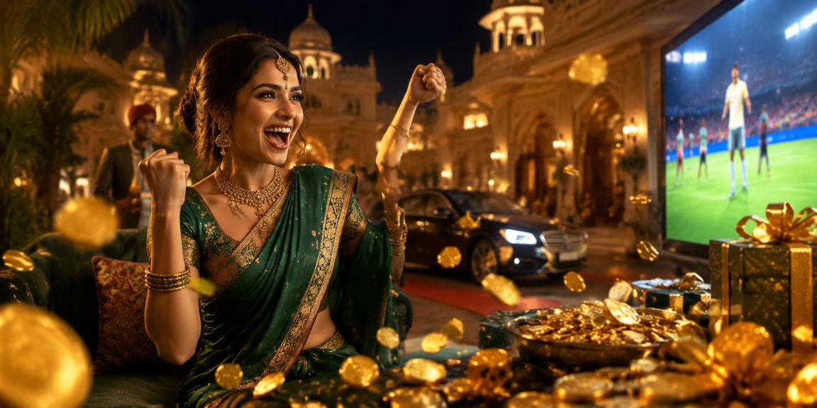 India Casino Mobile Application User in Saree