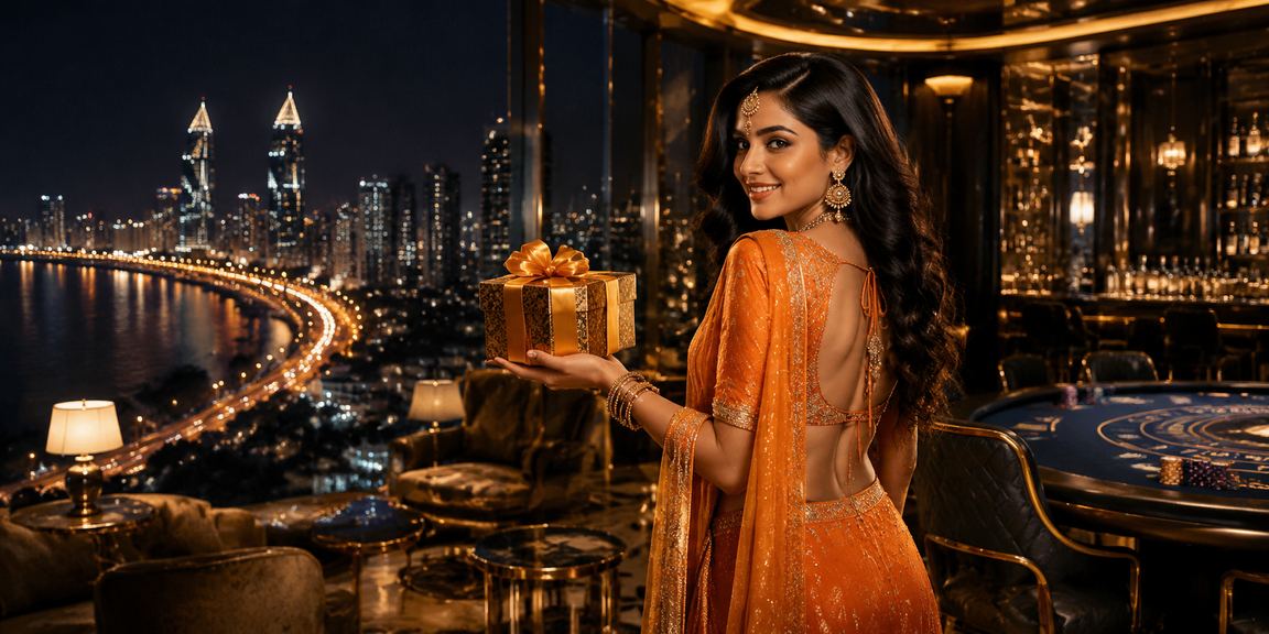 Mumbai Bandra Casino Enthusiast Enjoying Slots on Mobile Device
